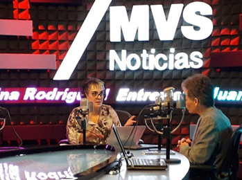 Juan Estadella, entrevista en MVS Noticias
en Ciudad de México (México), 2019