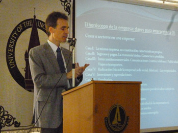 Seminar on Entrepreneurial Astrology in Mexico DF (Mexico), 2011.